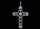 queen cross pendant: click to see more info
